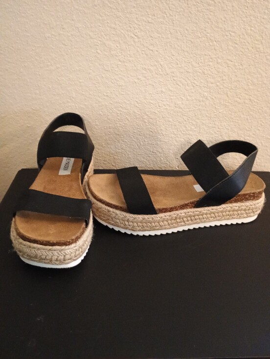 Steve Madden Shoes - NWOT | Steve Madden Black Jaklin Espadrille